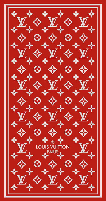 Red Lv Supreme Face Mask