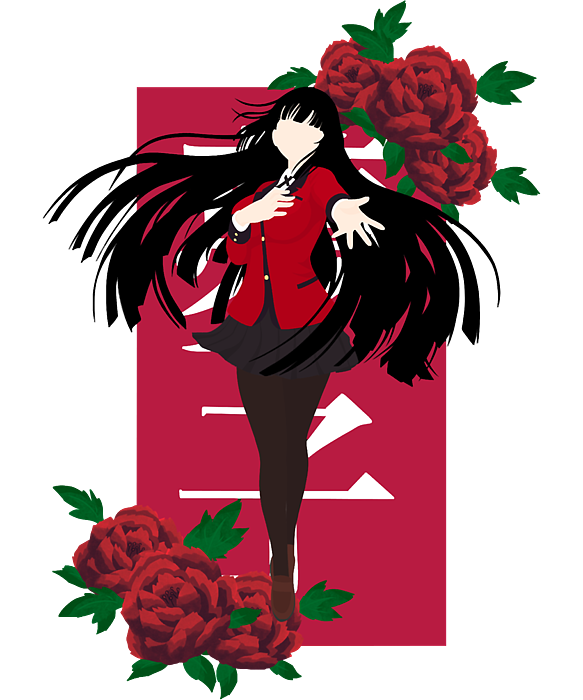 Kakegurui Anime Sticker - Kakegurui Anime Manga - Discover & Share