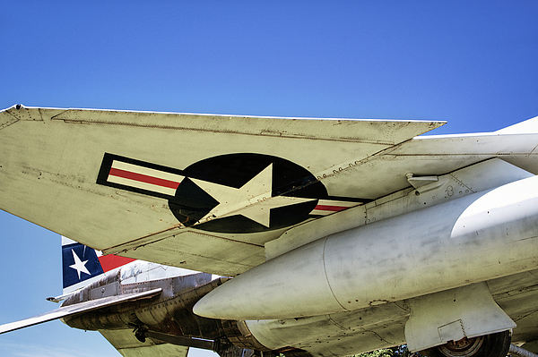 Phantom II Vintage Fighter Jet Detail iPhone Case by Ann Powell - Pixels