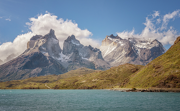 Joan Carroll - At Lake Pehoe Patagonia Chile