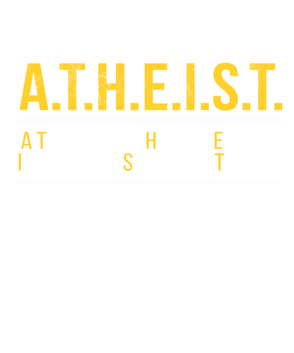 ATHEIST All thinking men are Atheists' Travel Mug
