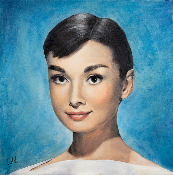 Tanya Goldstein - Audrey Hepburn painting