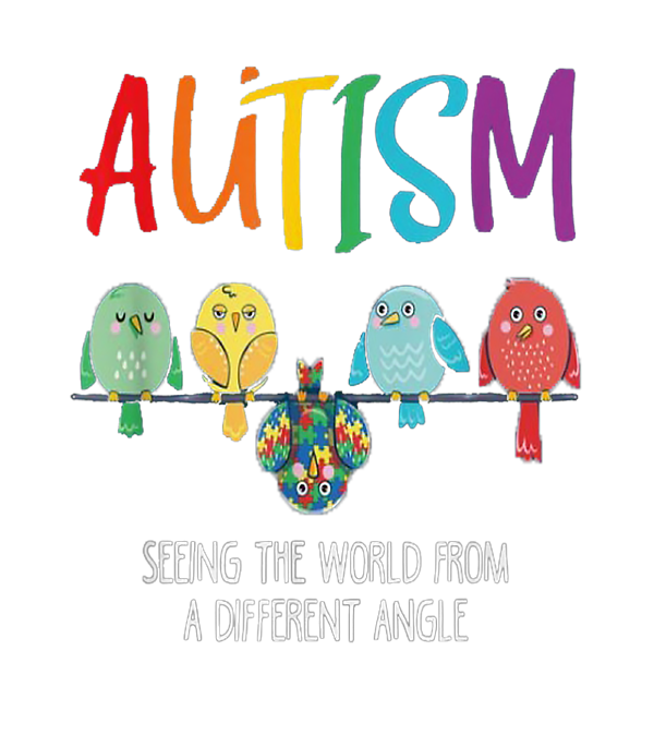 Autism Awareness Cute Owl Color Puzzles Autism T-Shirt Kids T-Shirt