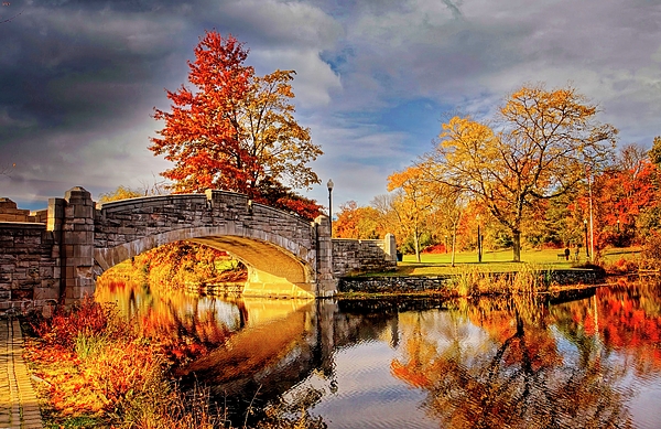 Geraldine Scull - autumn splendor at Verona Park in New Jersey