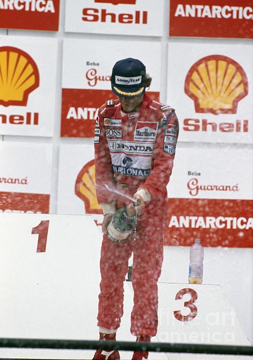 Ayrton Senna Photograph by Oleg Konin - Fine Art America