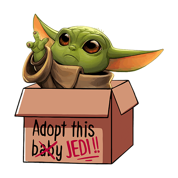 Baby yoda cute and friends Jigsaw Puzzle by Archie Ferguson - Pixels