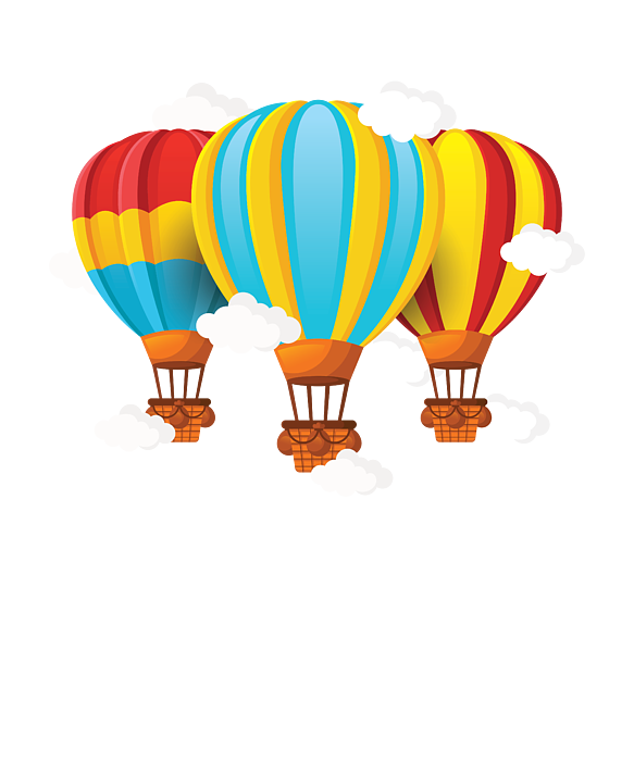 Aircraft Clipart-colorful hot air balloon light aircraft with wicker basket  clipa