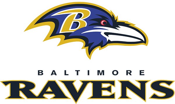 Baltimore Ravens Long Sleeve T-Shirt by Alvin L Mullins - Pixels