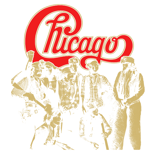 Chicago Band 90s T-Shirt by Hjarta Lasse - Fine Art America