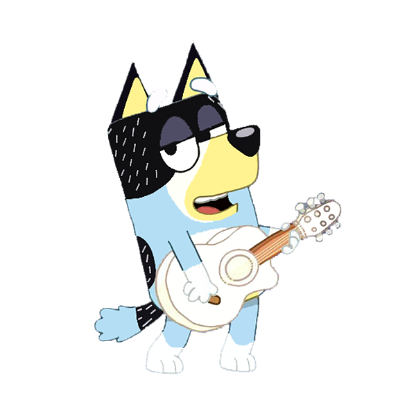 Bluey Bandit Transparent Png Images And Photos Finder