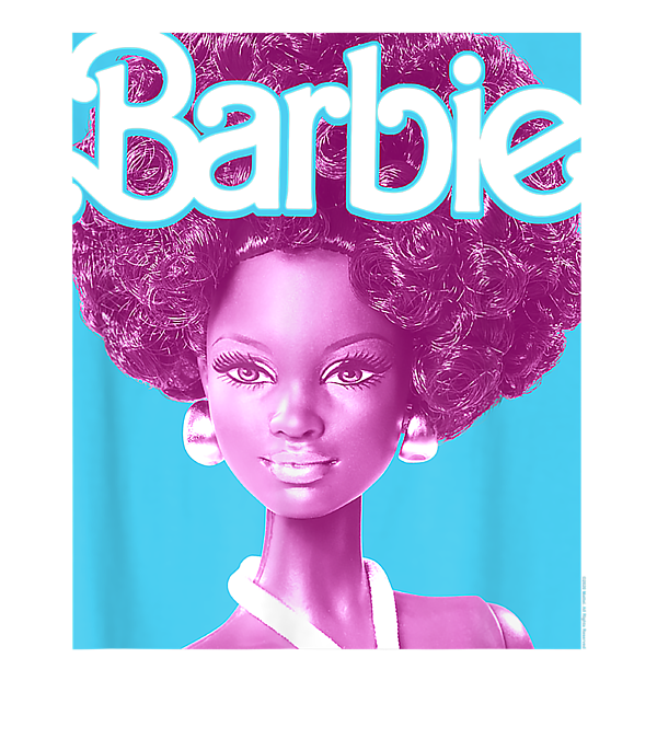 Afro Barbie Fleece by Romi Frieda - Pixels