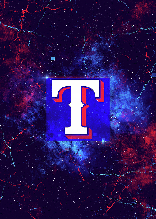 Baseball Nebula Atlanta Braves Drawing by Leith Huber - Pixels