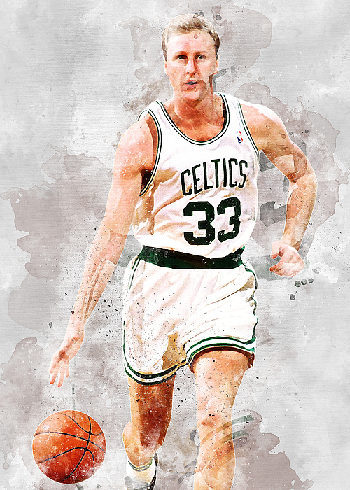 Larry Joe Bird Larryjoebird Larry Joe Bird Larry Bird Indianapacers Indiana  Pacers Boston Celtics Bo Digital Art by Wrenn Huber - Pixels Merch