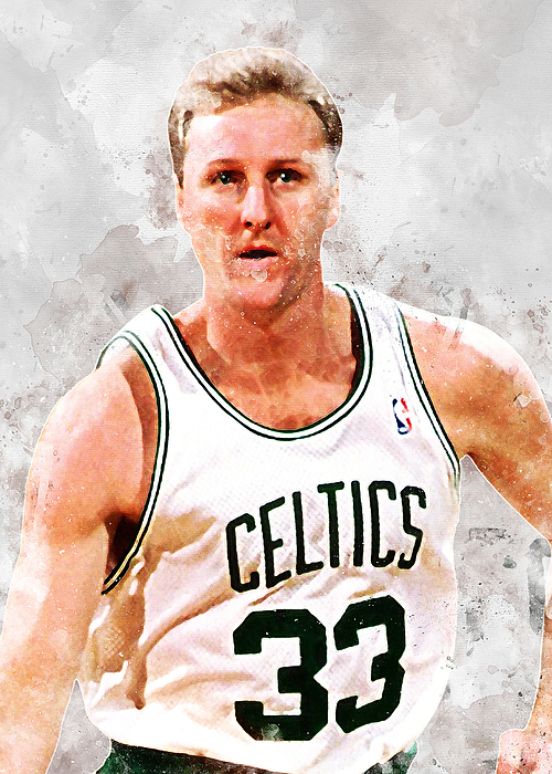 Larry Joe Bird Larryjoebird Larry Joe Bird Larry Bird Indianapacers Indiana  Pacers Boston Celtics Bo Digital Art by Wrenn Huber - Pixels Merch