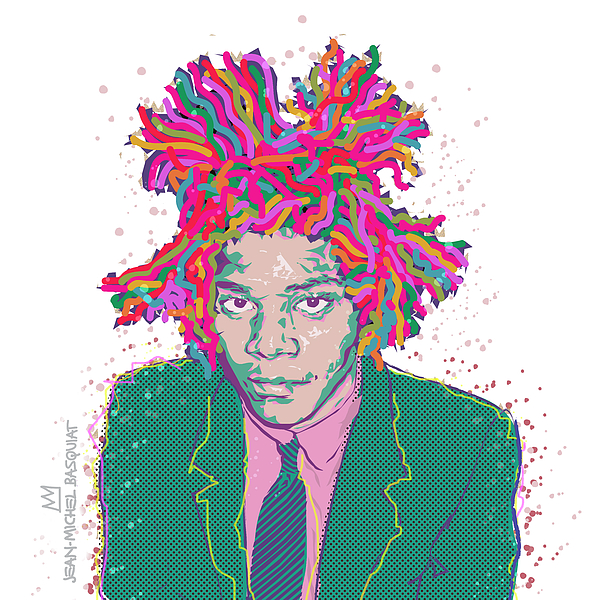 bus Metafoor Memo Basquiat Portrait Jigsaw Puzzle by Pop Art World - Fine Art America