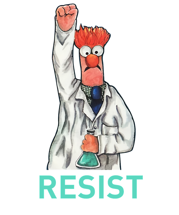 Beaker Meepers va meep Digital Art by Byron Mark - Pixels