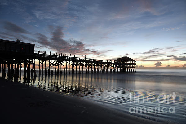 Brenda Harle - Beautiful Reflection At The Cocoa Beach Pier