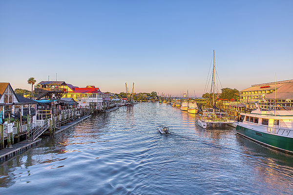 Steve Rich - Beautiful Shem Creek Wakes for Another Wonderful Day 2