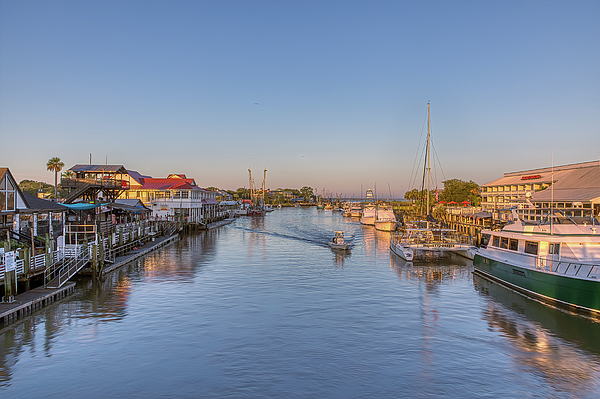 Steve Rich - Beautiful Shem Creek Wakes for Another Wonderful Day