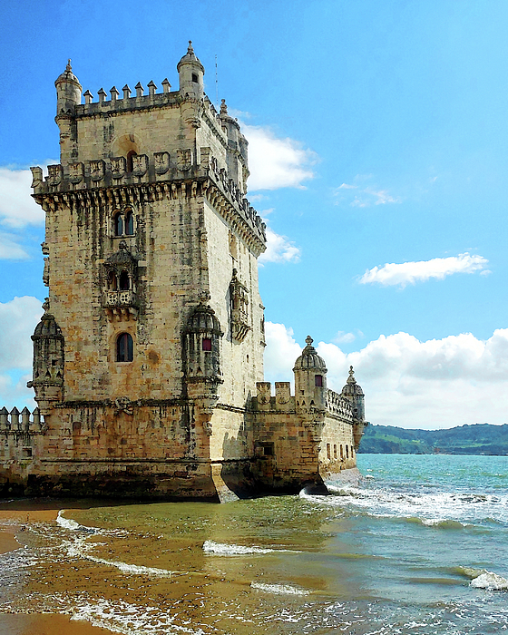 Irina Sztukowski - Belem Castle Tower of Saint Vincent Medieval Fort Lisbon Portugal