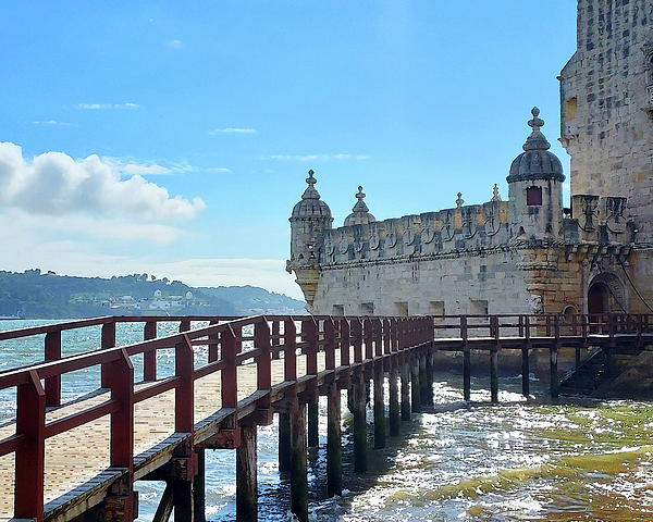 Irina Sztukowski - Belem Tower of Saint Vincent Medieval Fort Lisbon Portugal