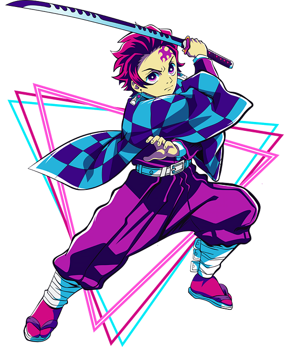 Tanjiro Kamado ( Hand Drawn, Digiart converted into HQ PNG file)