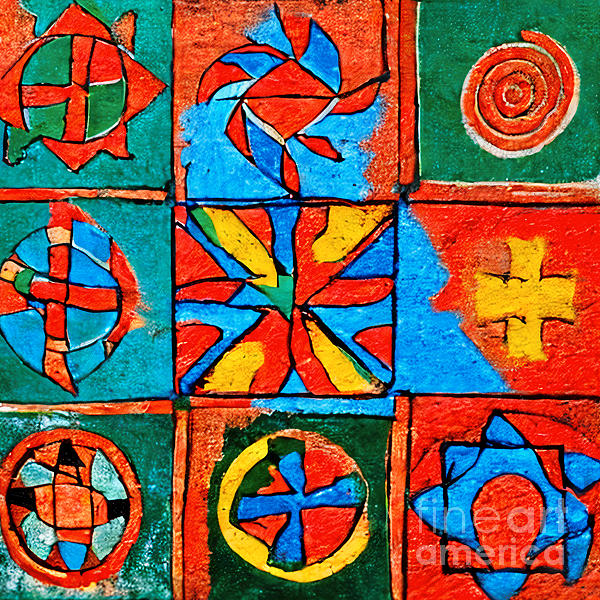Colorful Amazigh Art