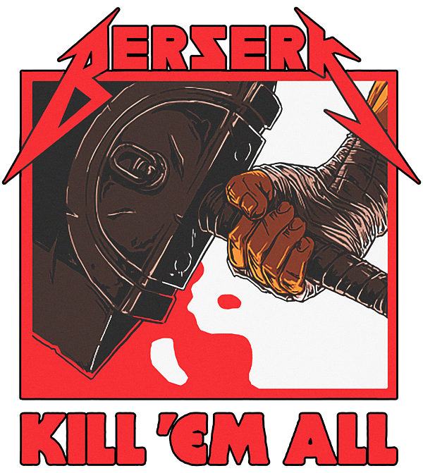 Berserk kill em all T-Shirt by Anisa Lesta - Pixels