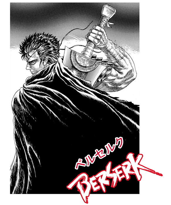 Berserk Novel Guts Anime iPhone 14 Pro Case by Anime Art - Pixels