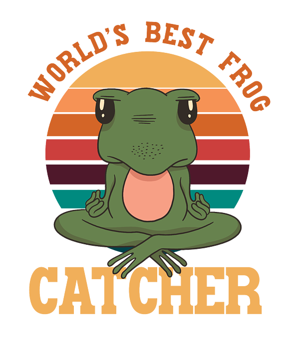 Best Frog Catcher Greeting Card by Tobias Chehade