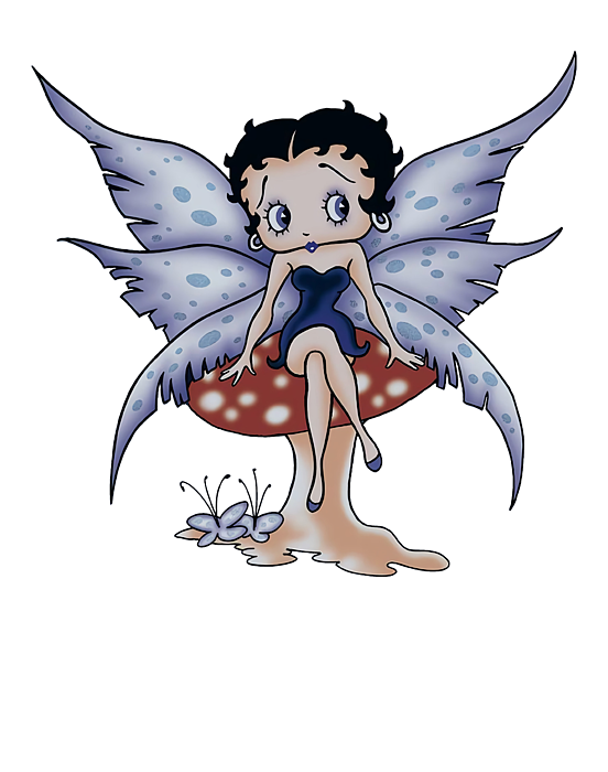 Betty boop fairy sweatshirt sale