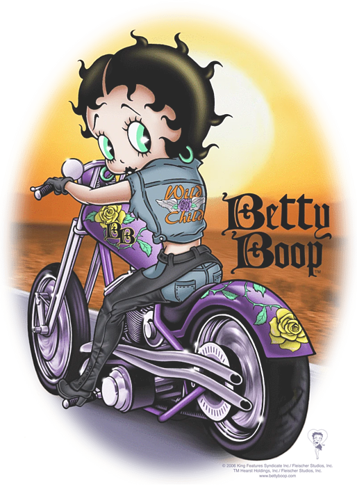 Mug Betty Boop Bike 