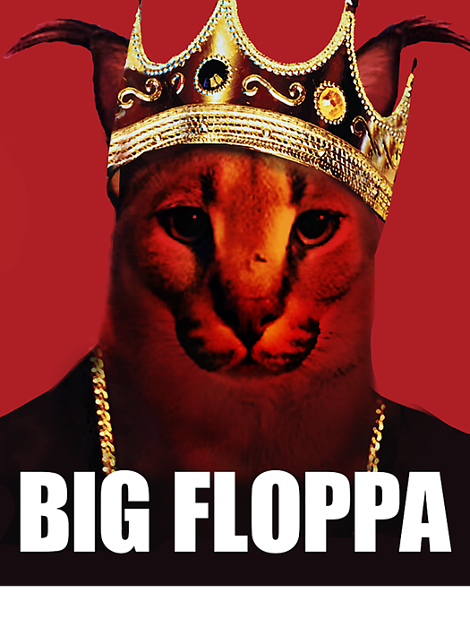 Big Floppa Stickers for Sale