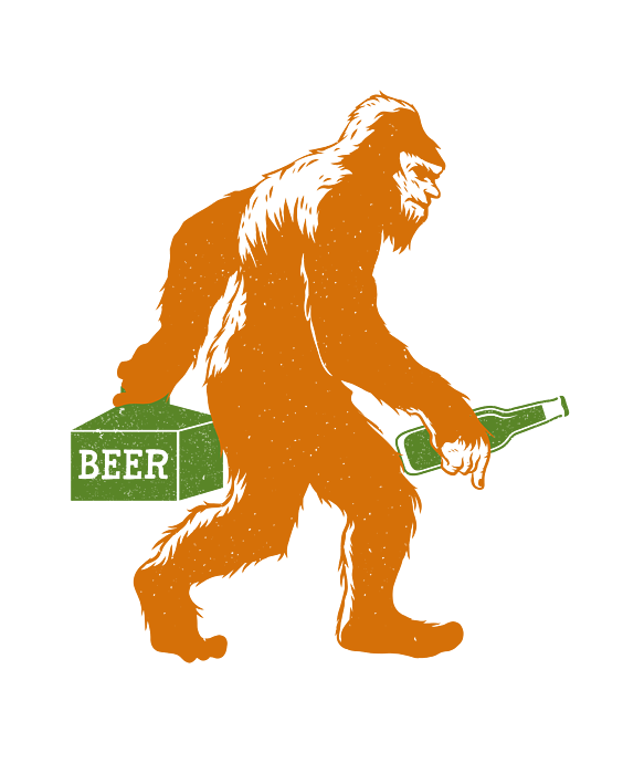 Yeti beer PNG image