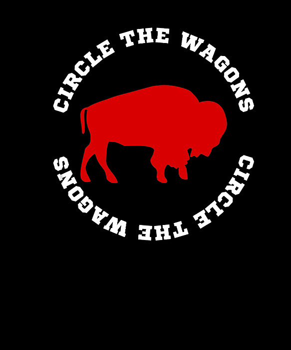 Bills Mafia Circle The Wagons T Shirt Buffalo Ny Buffalo Football