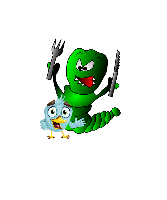 early bird gets the worm clipart transparent