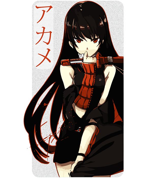 Gifts For Men Akame Ga Kill Anime Gifts For Christmas | Greeting Card