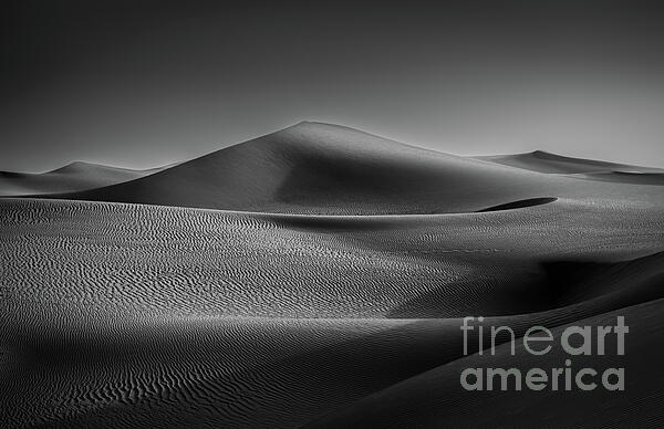 RAW Photography by Richard Wade - Black and White Sand Dunes.
