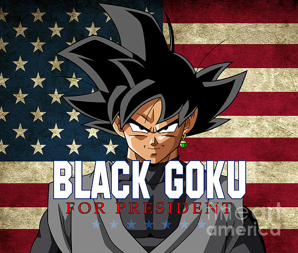 Goku Black Rose Digital Art by Anime WonderWorld - Pixels