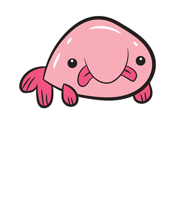 This Is My Blobfish Shirt - Ugly Fish BLobfish Digital Art by