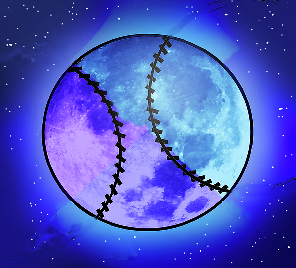 Donald Shaw - Blue Moon Baseball Fan