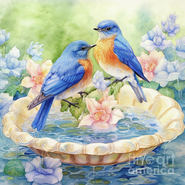Tina LeCour - Bluebirds At The Bath