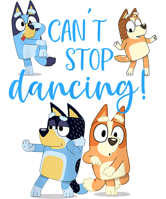 Bluey Family Dancing