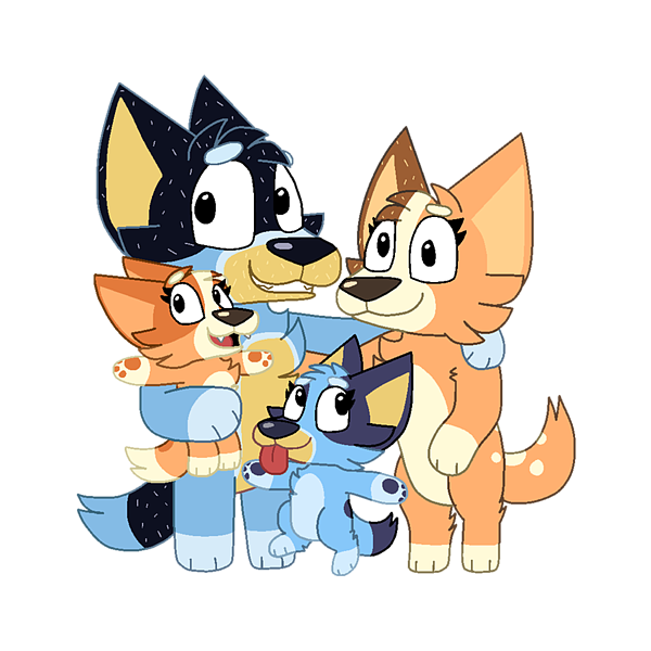 Bluey Family Png Bekijk Onze Bluey Whole Family Svg Selectie Voor De ...