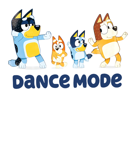 Bluey s family dance mode T-Shirt by Noah Wong - Pixels