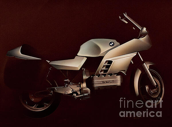 Richard LaLiberte - BMW Motocycle by Richard LaLiberte