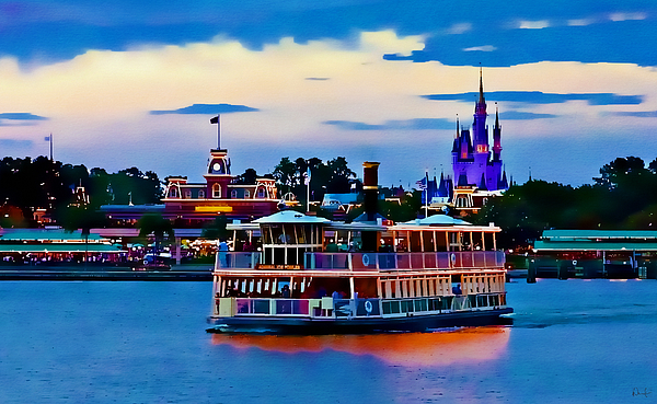 Boating To The Magic Kingdom Disney Park Print Walt Disney World Wall Art  Disney Decor Coffee Mug by Buena Vista Gifts - Fine Art America