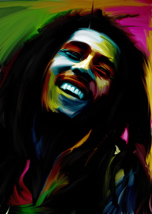 Bob Marley Fleece Blanket by Banu E F Fine Art America