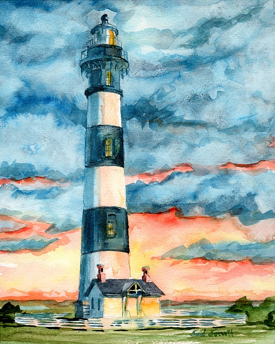 David Dorrell - Bodie Island Lighthouse Sunset