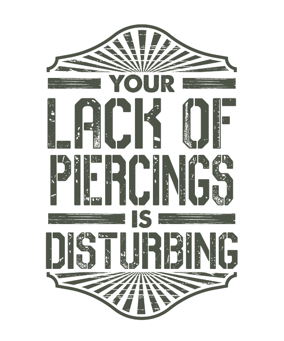 disturbing piercings